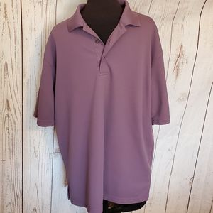 Grand Slam Golf men's polo shirt smoky purple size XL